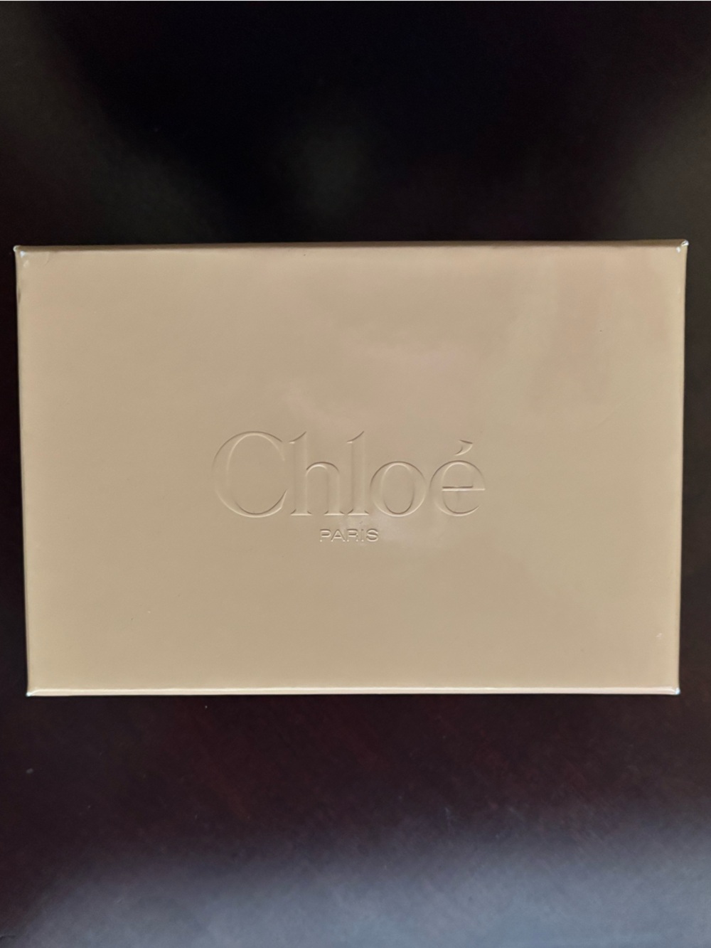 Chloé Black Leather Zip Card & Key Holder with Gold Hardware - Picture 3 of 6